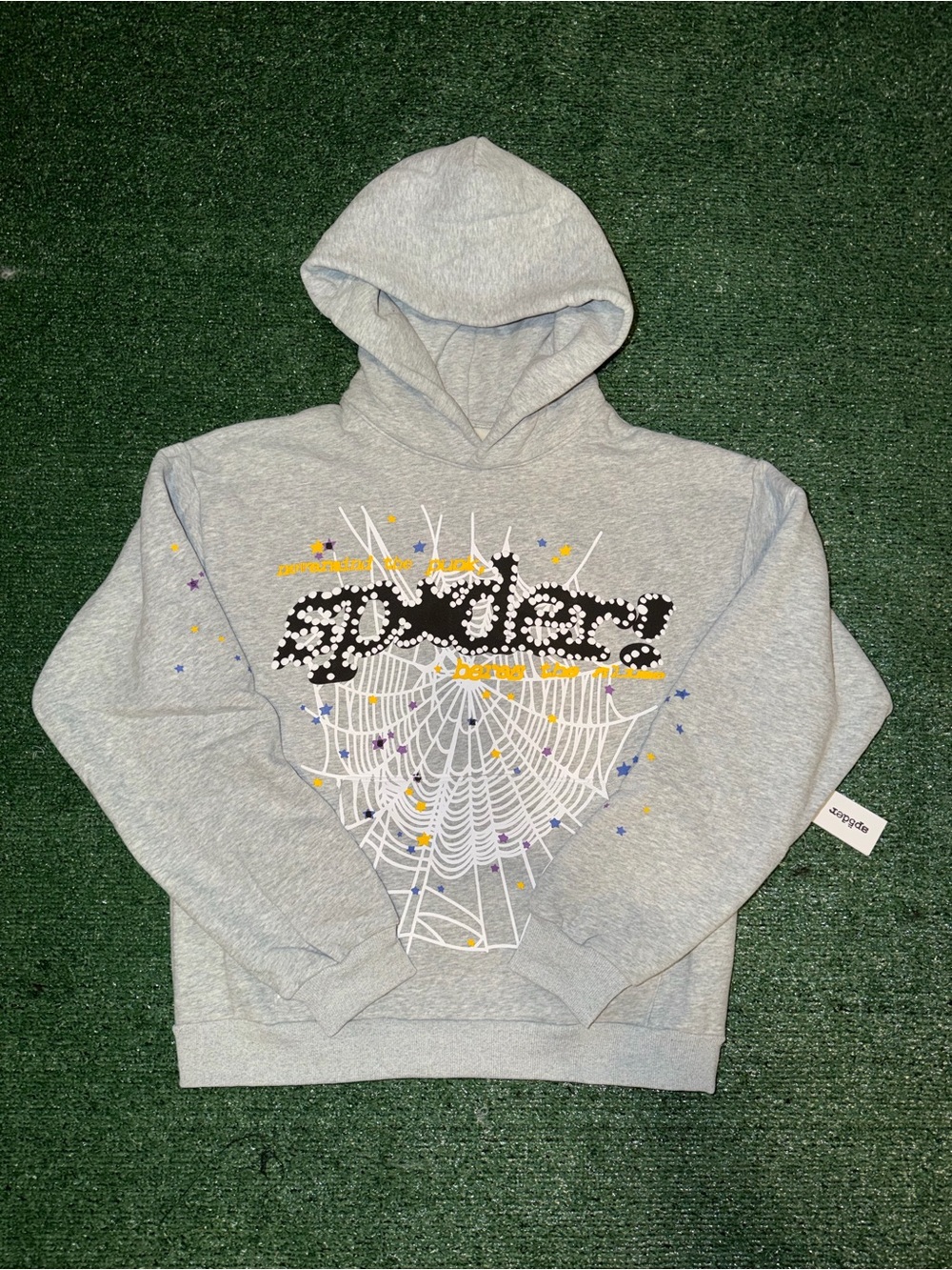 Grey Spider V2 Hoodie